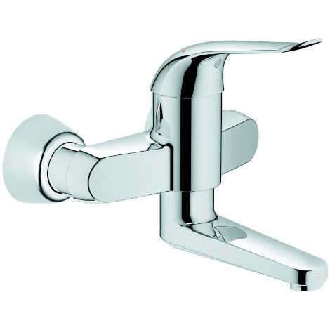 Grohe Euroeco Special Mitigeur monocommandé pour lavabo, montage (1/3)