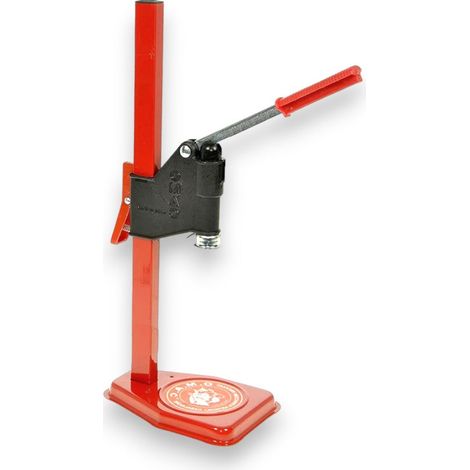 Tappatrice manuale con bloccaggio a fori per tappi a corona bottiglie di conserva lavorazione pomodoro OMAC (1/4)
