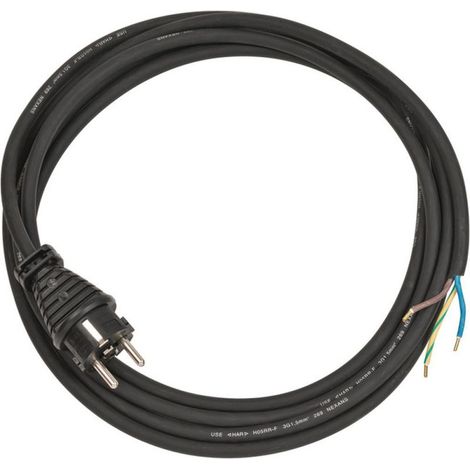 Brennenstuhl 1160330 Strom Anschlusskabel Schwarz 3.00 m (1/2)