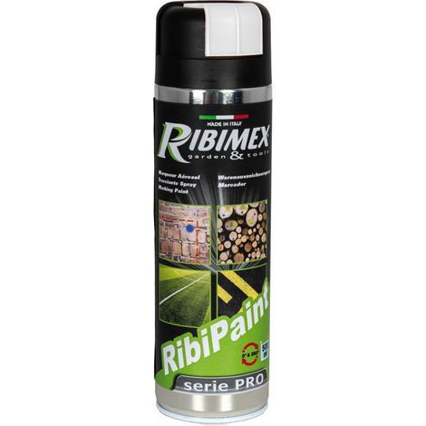 Vernice per segnaletica bianca - RIBIMEX - 500 ml - PRSMARBC1 (1/2)