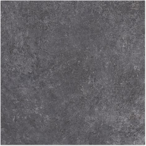 Carrelage effet Béton Gris Anthracite 60x60x0,9 cm In&Out Sorelan - Sol et mur intérieur et Sol extérieur (vendu par carton de 1,08 m²) - RO'MA CARRELAGE