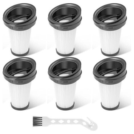 Lot de 6 Filtres de Remplacement pour Rowenta Aspirateur Balais X-pert 3.60 X-Pert 160 RH72xxx ZR005202 (1/5)