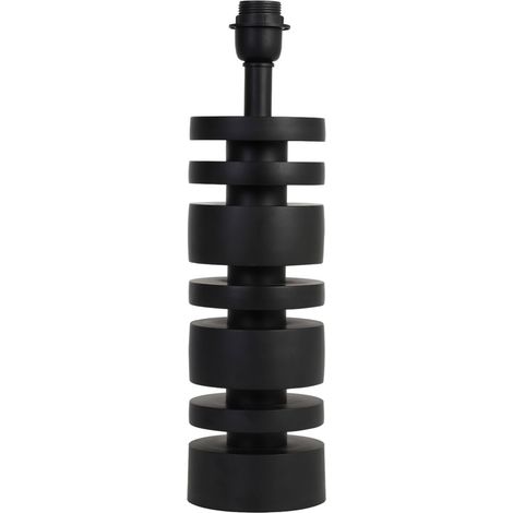 Light & Living - tischlampe - Desley - schwarz - metall -