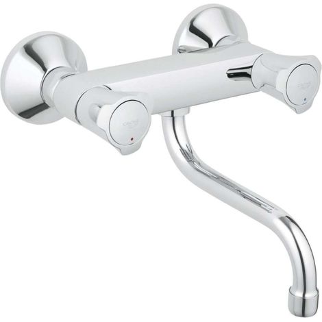 miscelatore lavabo a parete cromato - 31187001 - grohe (1/3)