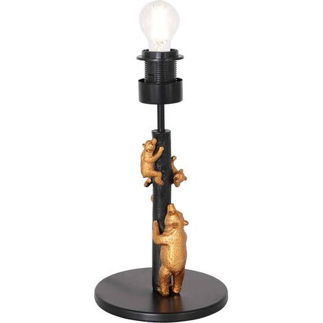 Anne Lighting - lampe de table - Animaux - noir - plastique métal (1/4)