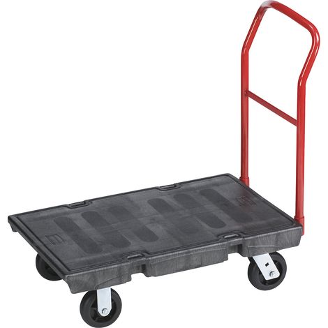 Rubbermaid, Chariot plate-forme pour charges lourdes, acier, (1/5)