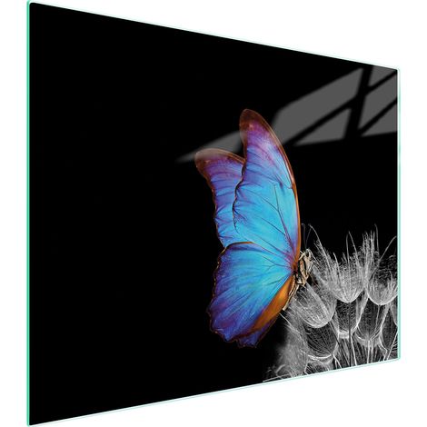Glasschneidebrett 52x40 Schmetterling (1/5)