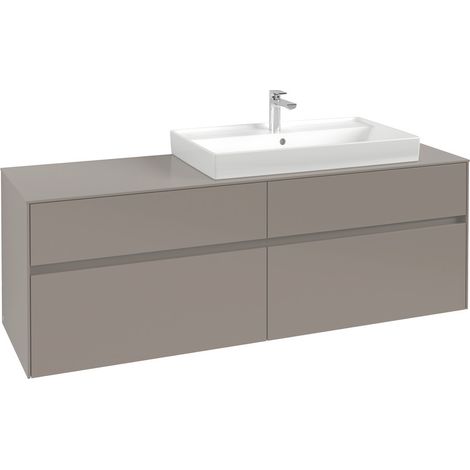 Villeroy & Boch Collaro Waschbeckenunterschrank, 4 Auszüge, (1/2)