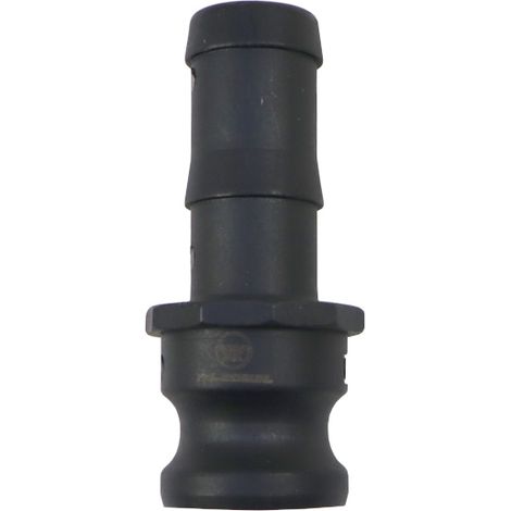 Conector rápido Camlock tipo E de polipropileno PP de 1" x 25 mm (1/4)