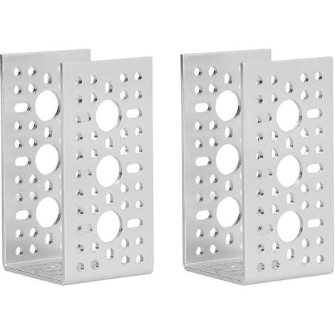 Pièce de support en forme de U en alliage d'aluminium pour la fabrication de supports de servomoteurs de robots DIY