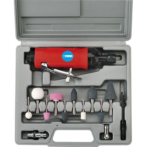 DRUCKLUFTSCHLEIFER DRUCKLUFT SCHLEIFER SCHLEIFMASCHINE SATZ FERVI 0570