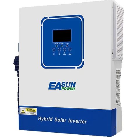 Inversor solar, potencia de 2000 W, voltaje de entrada de 30-160 V CC, carga MPPT, monitoreo inalámbrico, diseño duradero. (1/5)
