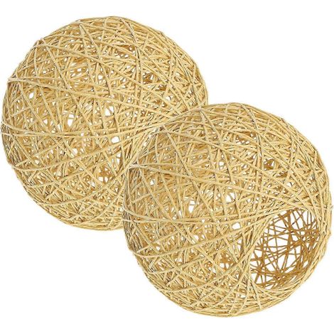 Abat-jour jaune créatif pour plafonnier, compatible avec l'éclairage de 6 pièces. (1/5)