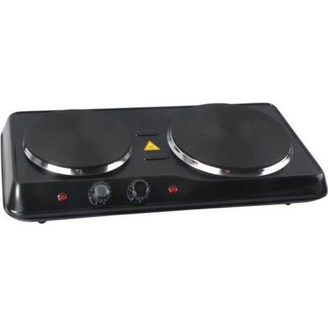 Plaque électrique 2 feux 2500W Syntesy 08826