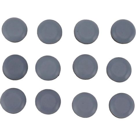 12 Pcs Round 20mm Appliance Slider Adhesive PTFE Self Stick Slider for Countertop Small Kitchen Appliances (1/5)