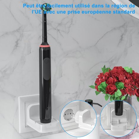 Chargeur de Brosse à Dents Electrique Modèle 3757 pour Braun Oral B Genius 8500/8900/9900/9000N, Smart 4500/5000N/6000N/7000, Pro 600/1000/4000, D16/D20/D34,iO3/iO4,Oral b Vitality Chargeur de Voyage