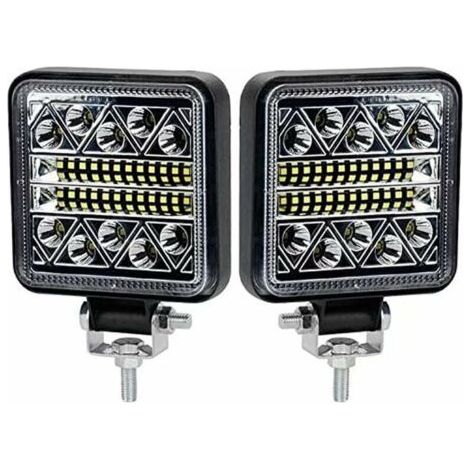BR-Vie 102W Phare de Travail à LED 10200LM Feux de Recul Led 12v, Phare Led Projecteurs pour voiture, tracteur bateau, 12-24v camion, 2 pcs (1/5)