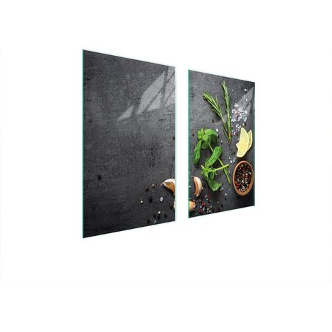 PLACA PROTECTORA DE VIDRIO PARA ESTUFA 75x52 PIZARRA (1/5)