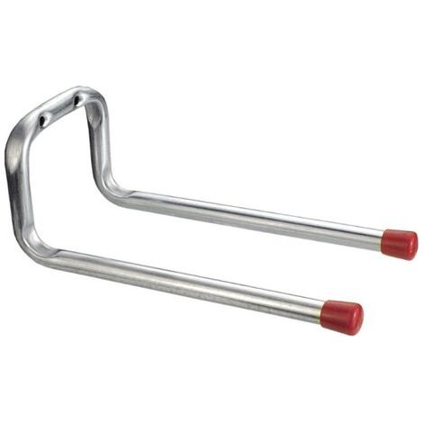 Gancio doppio a parete zincato 98 x 78 x 198 mm. (1/5)