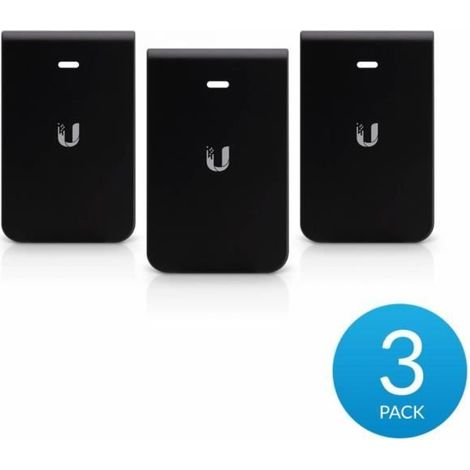 Wand-HD-Abdeckungen Schwarz 3er-Pack
