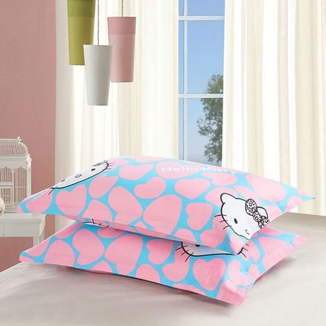 Housse d'oreiller en coton doux et confortable pour famille et amis - 1 pièce (1/5)