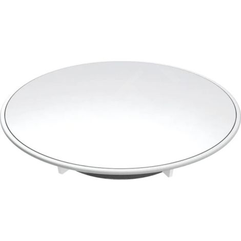Couvercle de bonde de receveur de douche d90 chrome brillant/chrome brillant