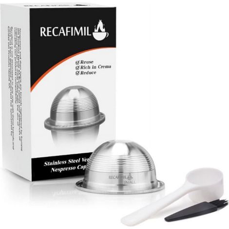 Capsule Café Réutilisable - Pour Machines à Café Dolce Gusto - Diamètre 54 mm Hauteur 35 mm - En PP - 1 Pièce (1/5)