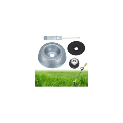 Juego de adaptadores de cuchillas de 4 piezas para cortacéspedes Stihl: disco deslizante, placa de arranque, tuerca de collarín, destornillador de mantenimiento. Accesorios para desbrozadoras Stihl. C (1/4)