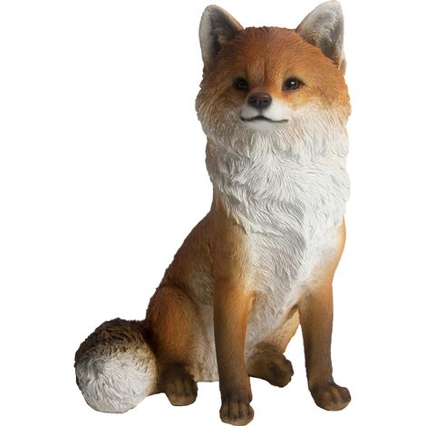 Esschert Design Fuchs Braun sitzend 26,7 cm - Polyresin (1/2)