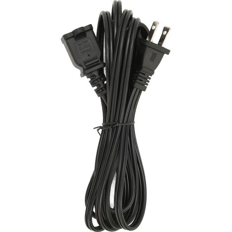 Câble de rallonge électrique NEMA 1-15P vers 1-15R mâle-femelle, imperméable et résistant à l'usure, prise US 125V 9,8ft (1/5)