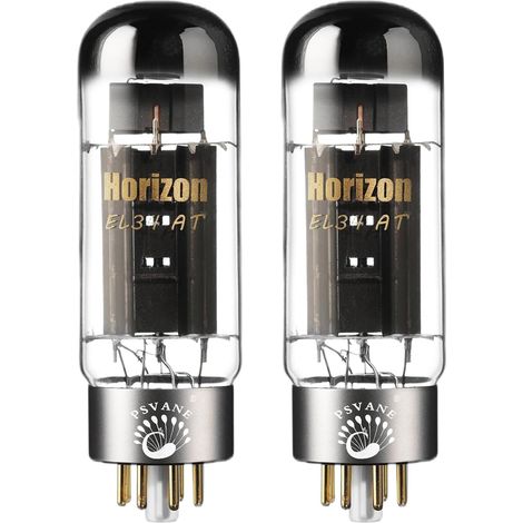 EL34-AT Lot de 2 amplificateurs à tubes sous vide assortis (1/5)