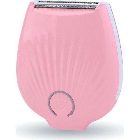 Rasoir Électrique Pour Femme - Lame En Acier Inoxydable - Usage Humide Et Sec - Pour Visage Jambes Et Zone Bikini - 1 Pièce (1/5)