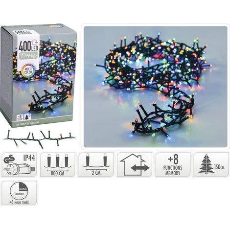 LED-Girlande „Typ Weißdorn“, 400 zusätzliche LEDs, 11 m (1/2)