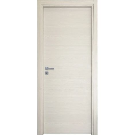 Puerta batiente TUA modelo A color cuarzo 80x210 cm