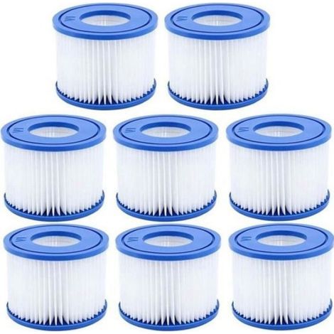 Poolfilter – WASDK – Typ VI – 8 Stück – Für Bestway Spa – Poolpflege (1/5)