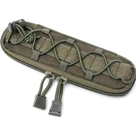 Sac de ceinture de randonnée, sac de ceinture de sac de couteau (vert)- (1/3)