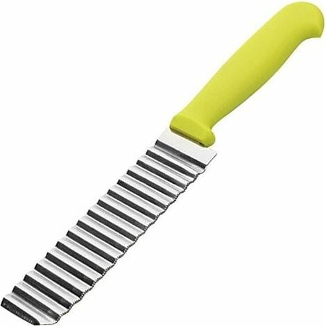 Coupe-Pommes de Terre - Coupe-Légumes en Acier Inoxydable - Pour Frites Maison, Légumes et Pastèques - 1 Pièce (1/4)