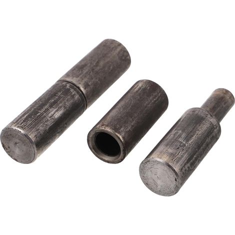 2 Pièces Charnières Noires en Acier pour Portes de Cheminée et Portails, Conception Robuste Barillet, Installation Facile, Ouverture Fluide et Compatibilité Polyvalente (1/5)