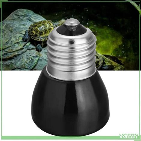 Ampoule émetteur de chaleur en céramique, lampe chauffante professionnelle à infrarouge pour reptiles, poulet serpent, 110-120V, (1/4)