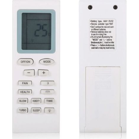 Gree YBOF Nouveau contrleur universel de remplacement de télécommande de climatiseur élégant pour (1/5)