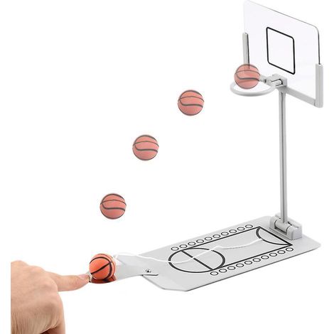 panier De Basket Jouet Miniature Bureau Ornement De Bureau Dcoration Panier De Basket Jouet Jeu De Socit Pour Les Amateurs De Basket-ball (1/5)