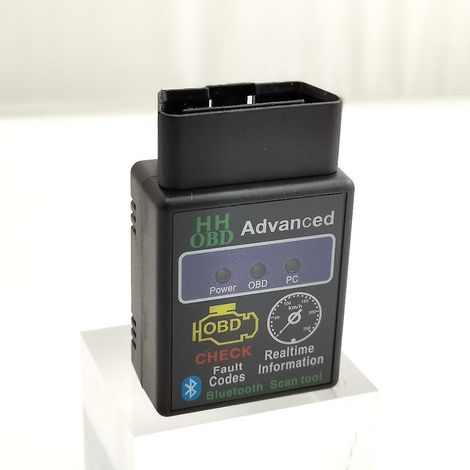 Scanner OBD2 Bluetooth V2.1 Mini OBD2 pour voiture, outil de diagnostic OBD II, lecteur de codes pour autoradios Android et Symbian (anglais). (1/5)
