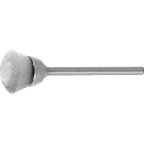 Lessmann Miniatur-Topfbürste Nylon 0,15 mm, Bürsten-⌀ 15 mm