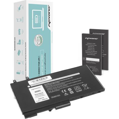 Akku R8D7N für Dell Latitude 5410, 5411, 5500, Precision 3541, 3550 – 11,4 V (1/5)