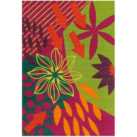 Tapis spirit 3135 multicolore - 140 x 200 cm (1/4)