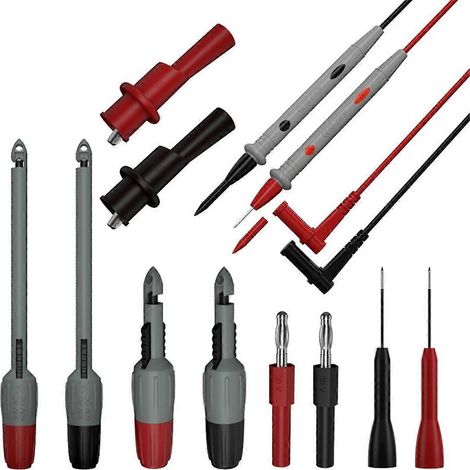 Leistungsprüfset Gewindeprüfspitze Isolierter Draht Gewindeklemme Set B--