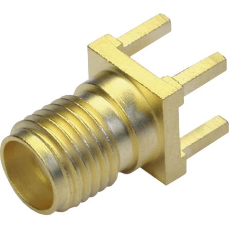 Telegärtner 100024719 100024719 SMA-Steckverbinder Buchse, Einbau vertikal 50 Ω 1 St. (1/2)