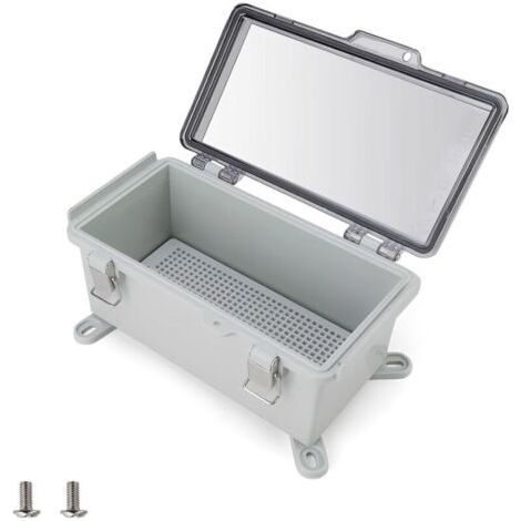CCYKXAA Boite Derivation Intégré, IP66 Boite Electrique, Couvercle ABS Boite Etanche, pour Protéger Multiprise avec Accessoires (1/4)