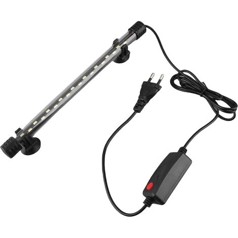 Éclairage d'Aquarium 28CM Blanc pour Paysagement - Spécifications Européennes-AUTRES
