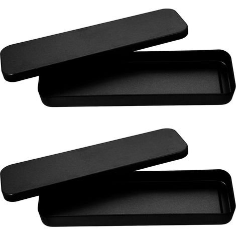 en métal pour stylos et crayons lot de 2 compacte et